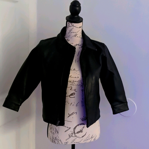 GAP Leather Jacket - Picture 1 of 4